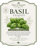 Homemade Basil Leaves