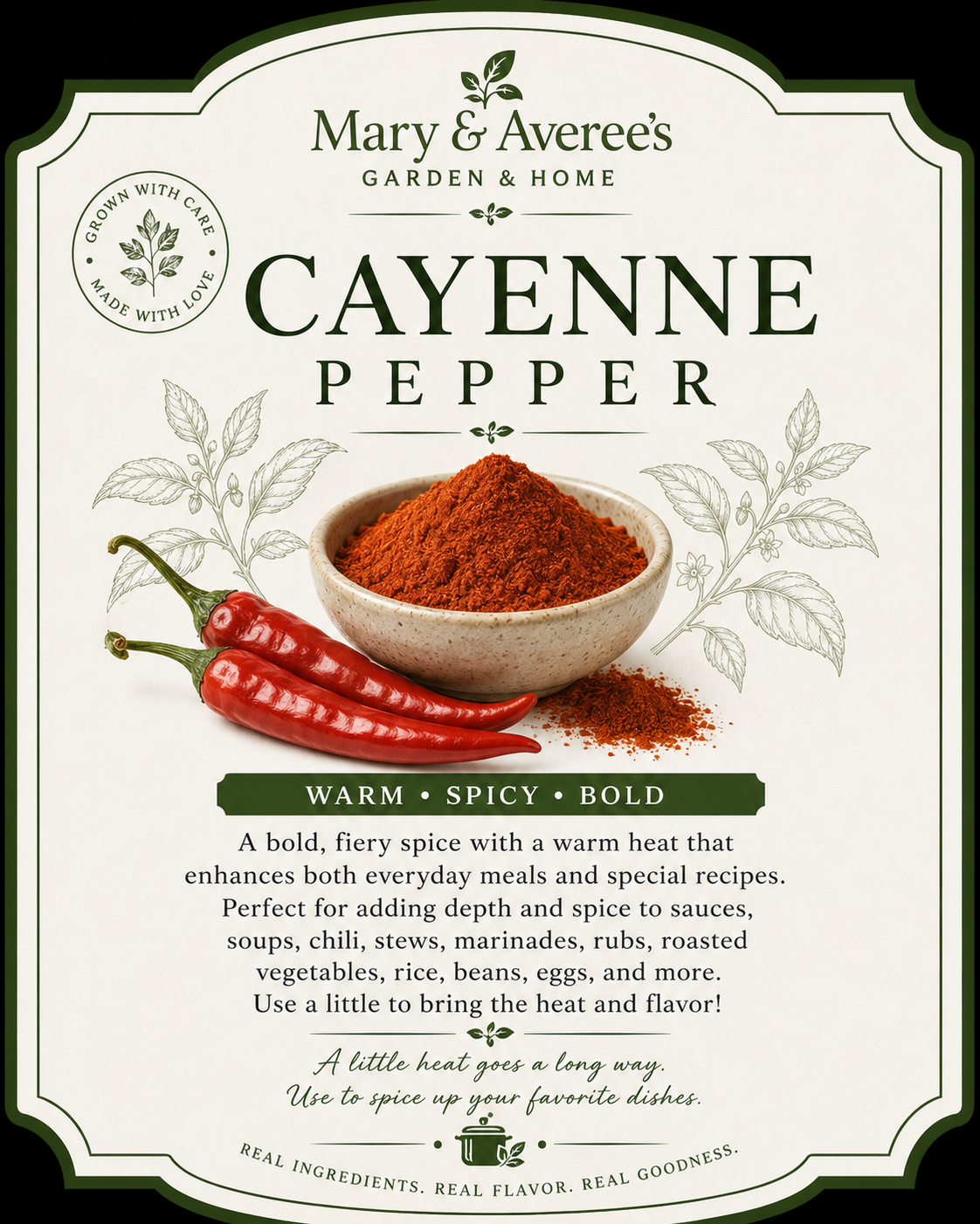 Homemade Cayenne Pepper