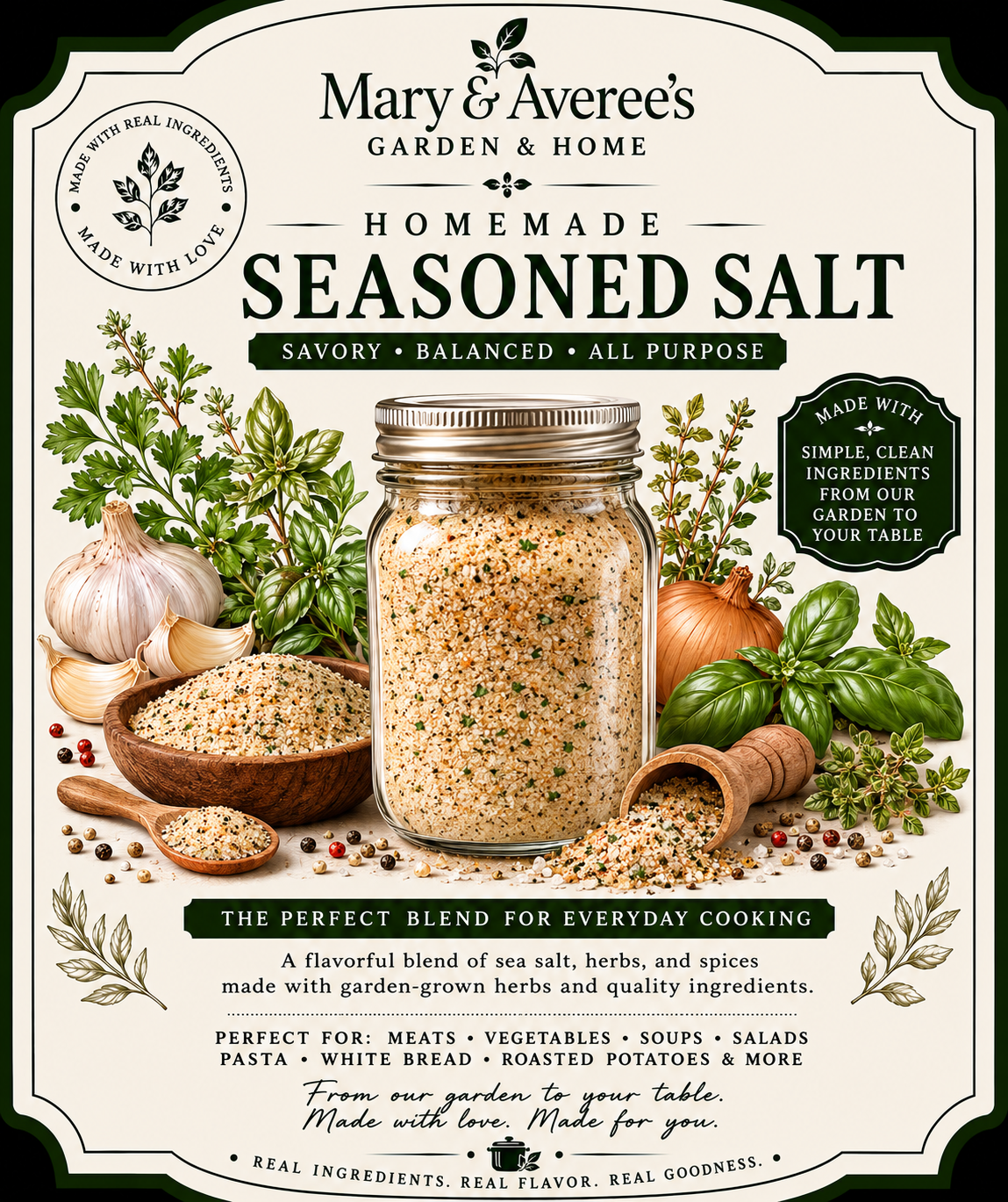 Homemade Seasoned Salt
