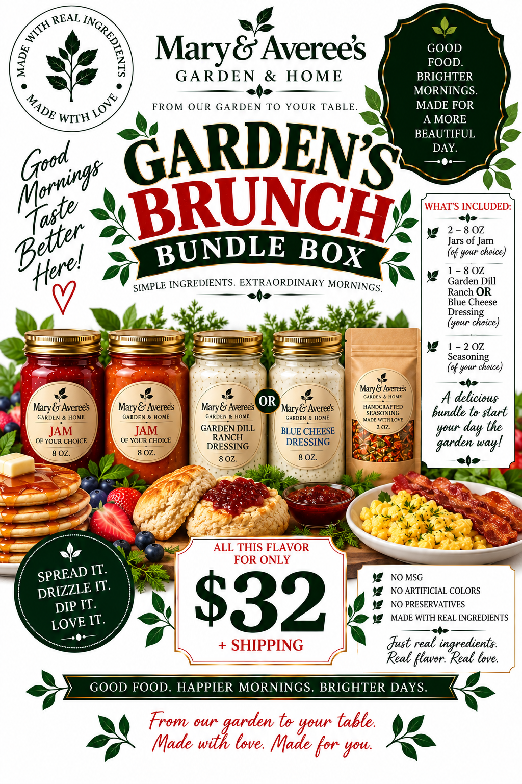 Garden’s Brunch Bundle Box