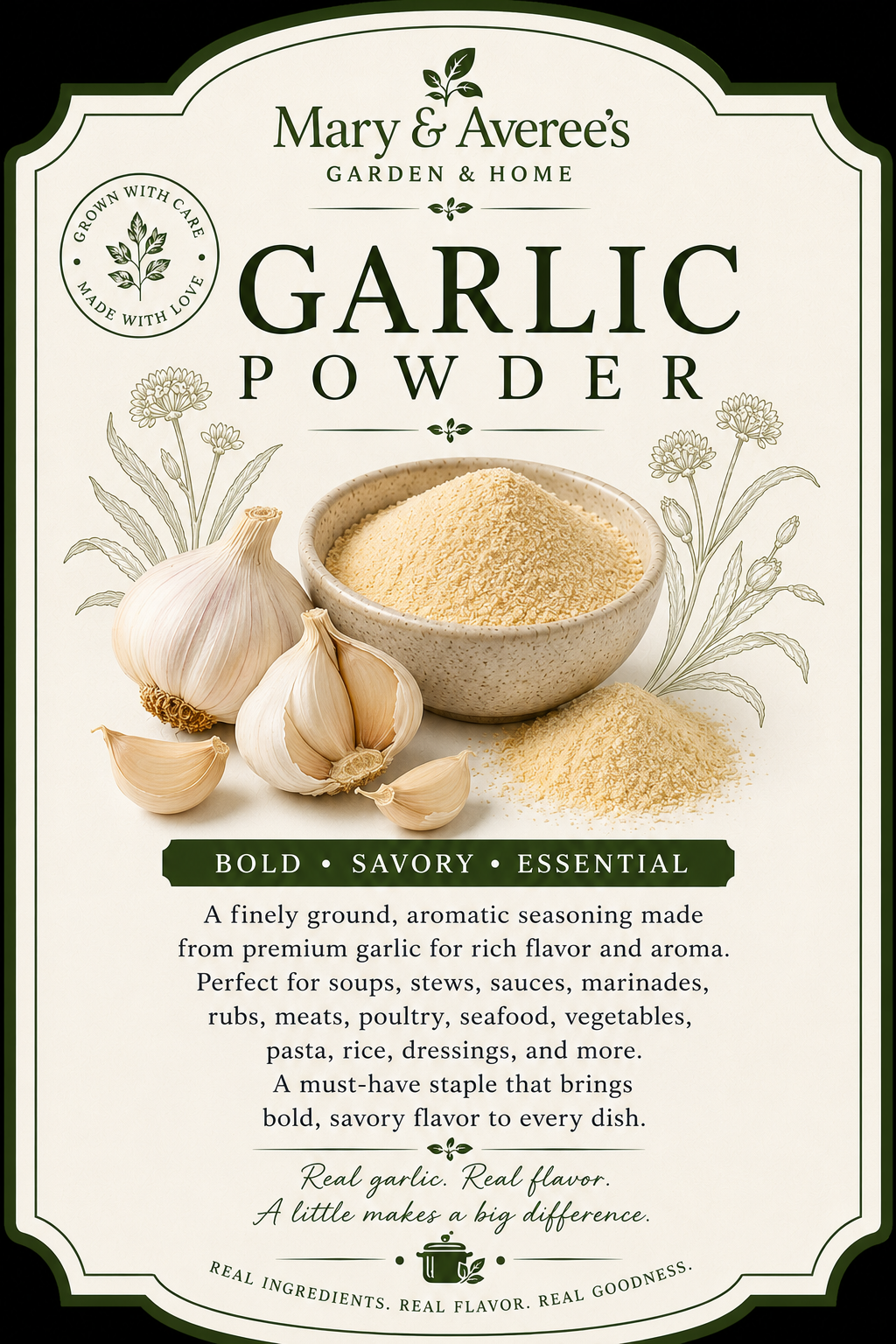Homemade Garlic Powder