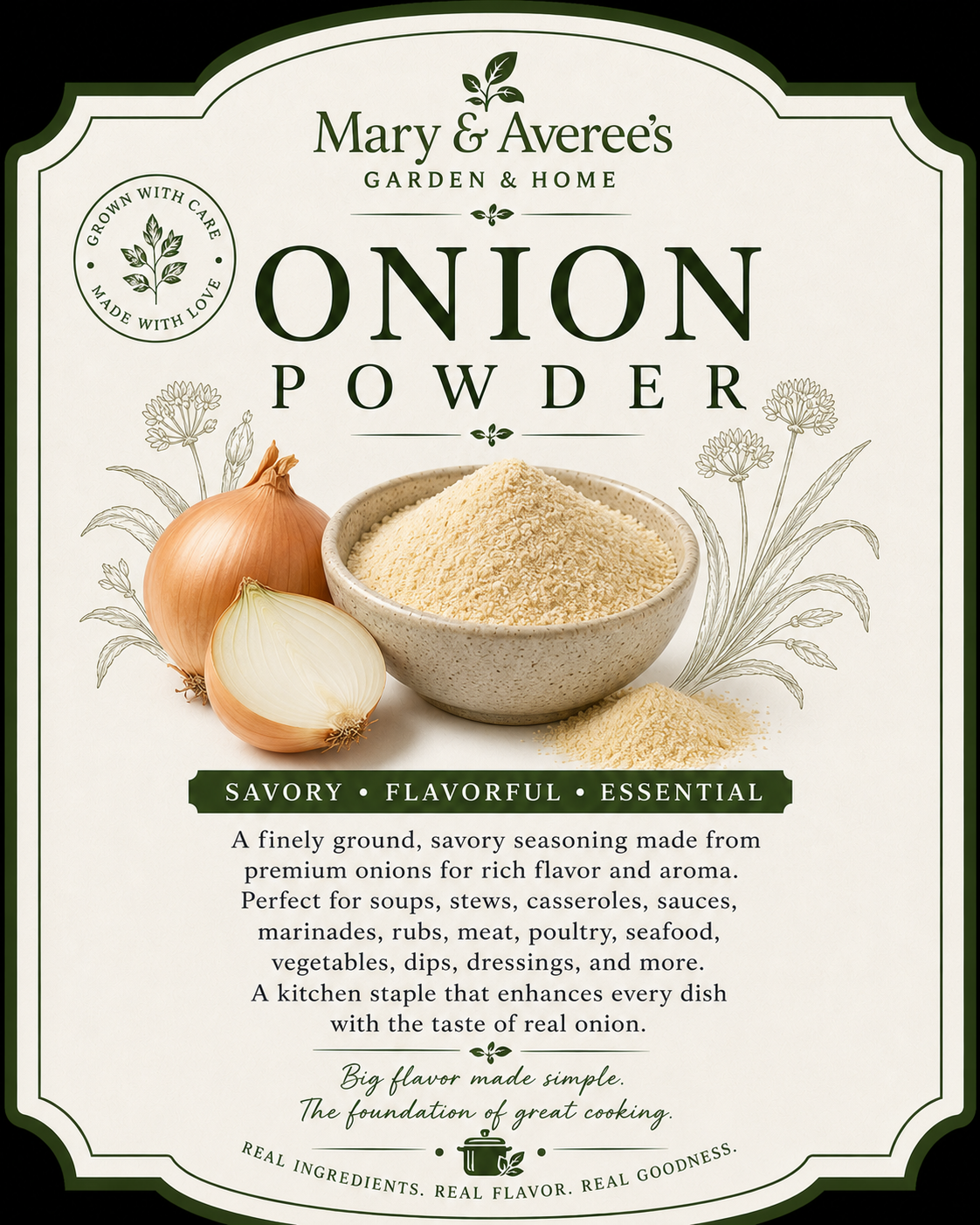 Homemade Onion Powder