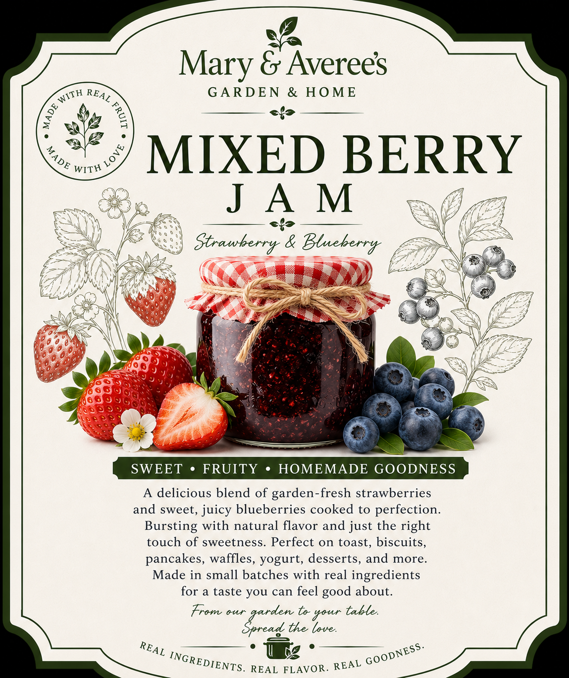Mixed Berry Jam