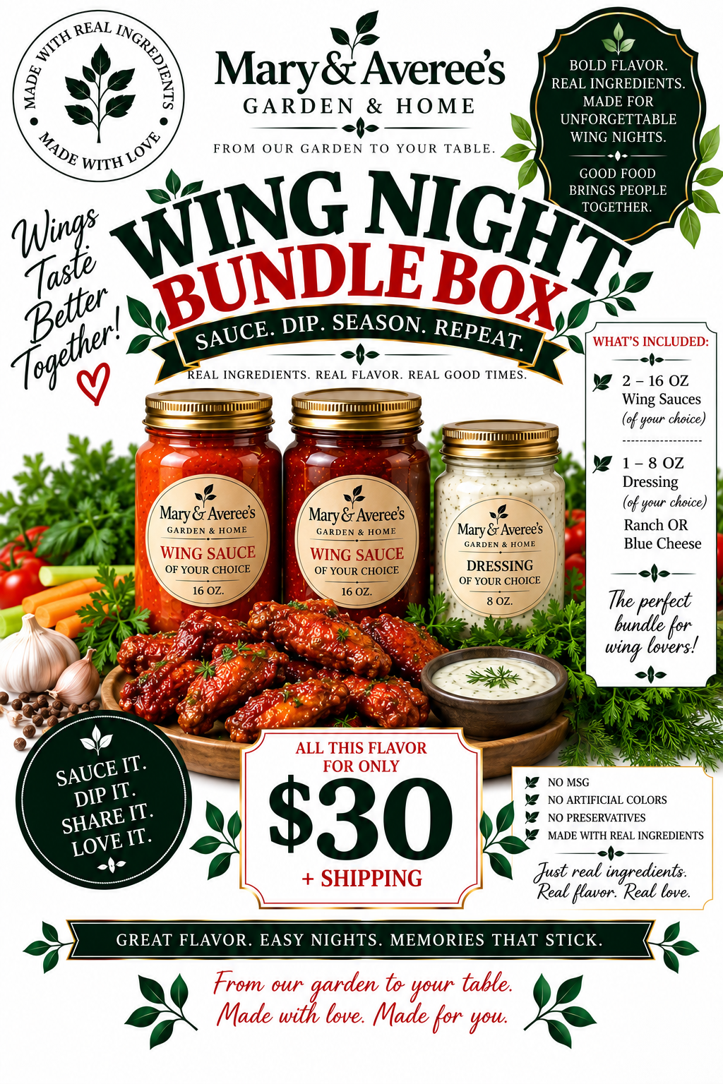 Wing Night Bundle Set