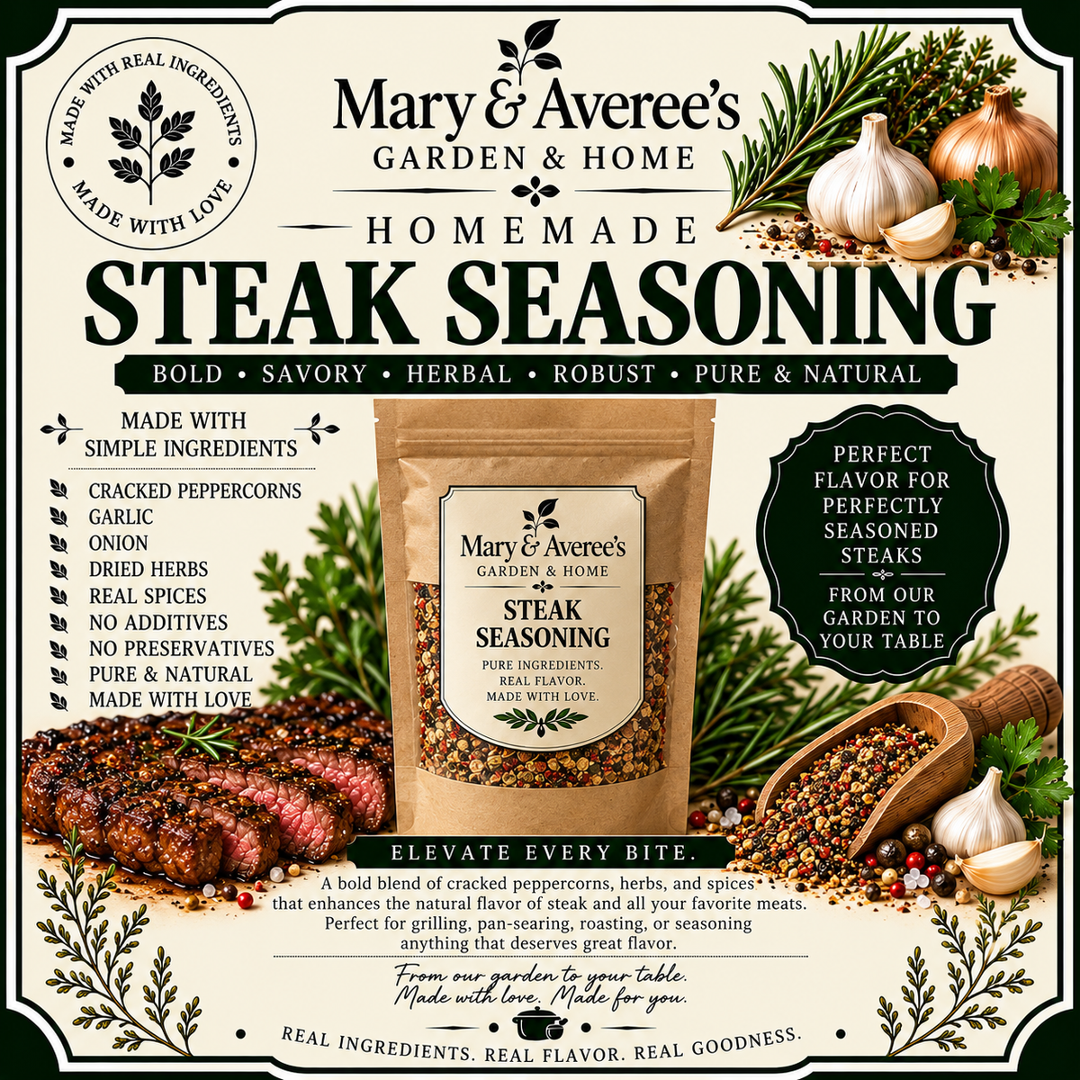 Homemade Steak Seasoning