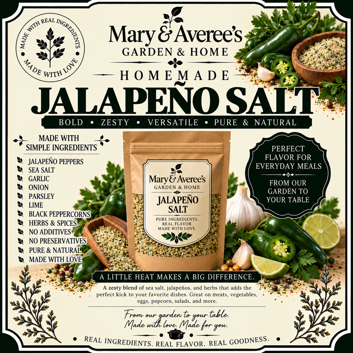 Homemade Jalapeno Salt