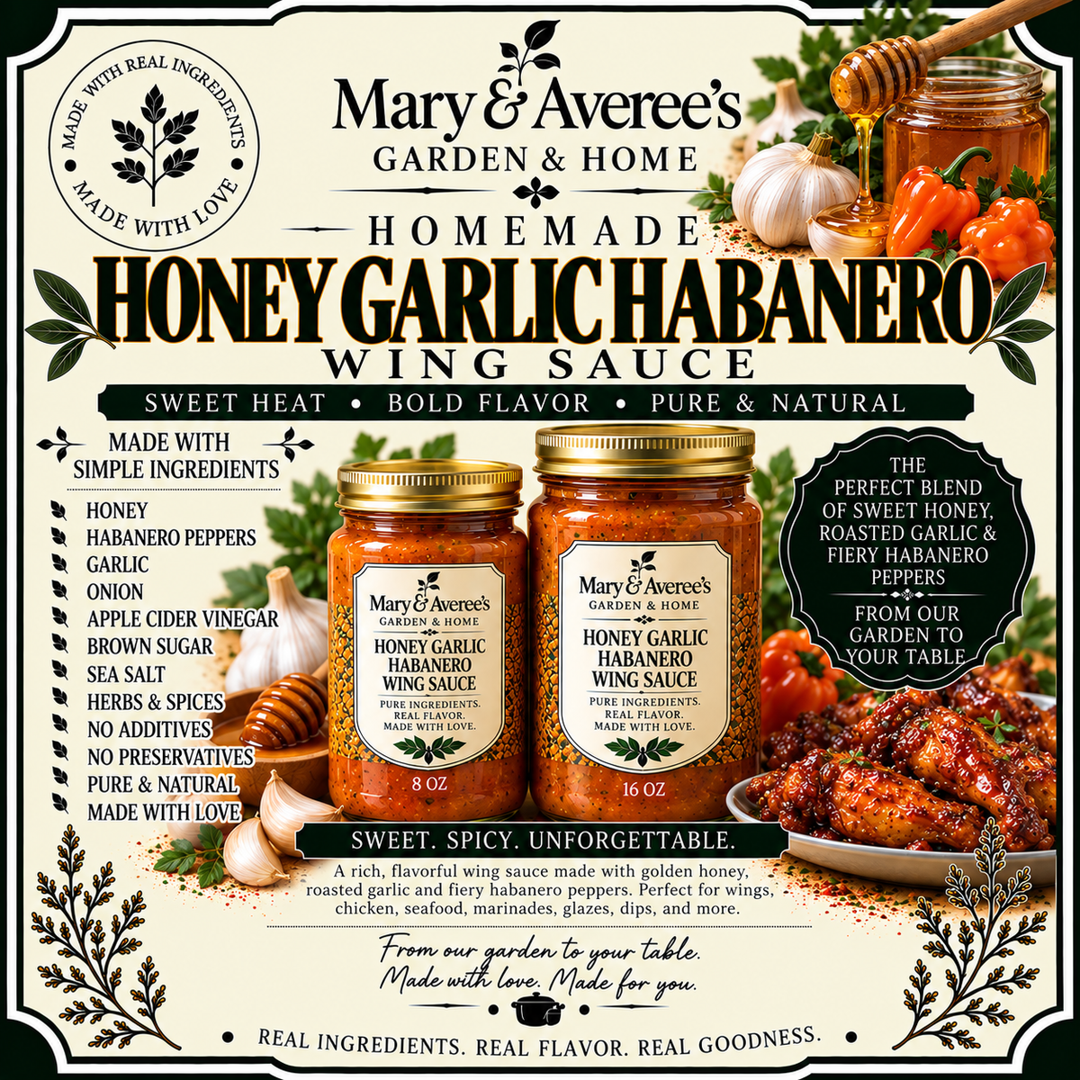 Honey Garlic Wing Sauce