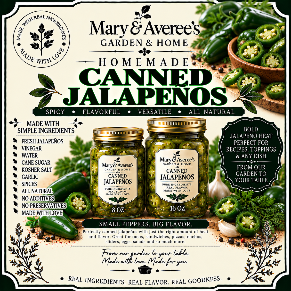 Canned Jalapeños